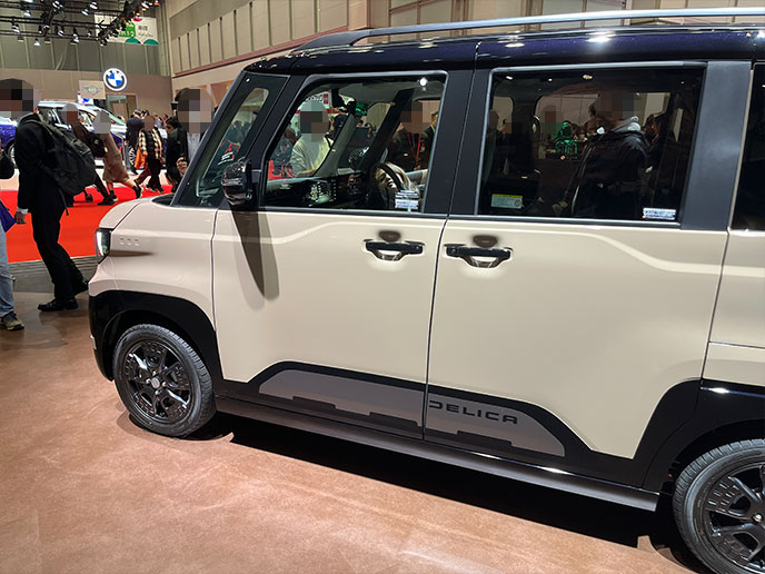 デリカミニのエクステリア