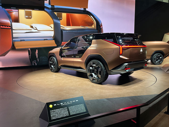 後ろから見たエレバンスコンセプト