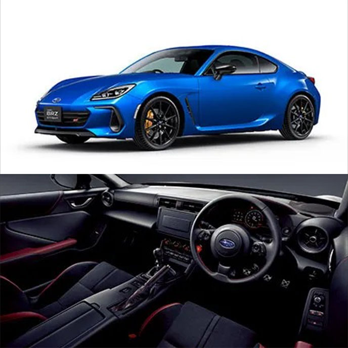 2026年改良モデルのSUBARU BRZ STI Sportのエクステリアとインテリア