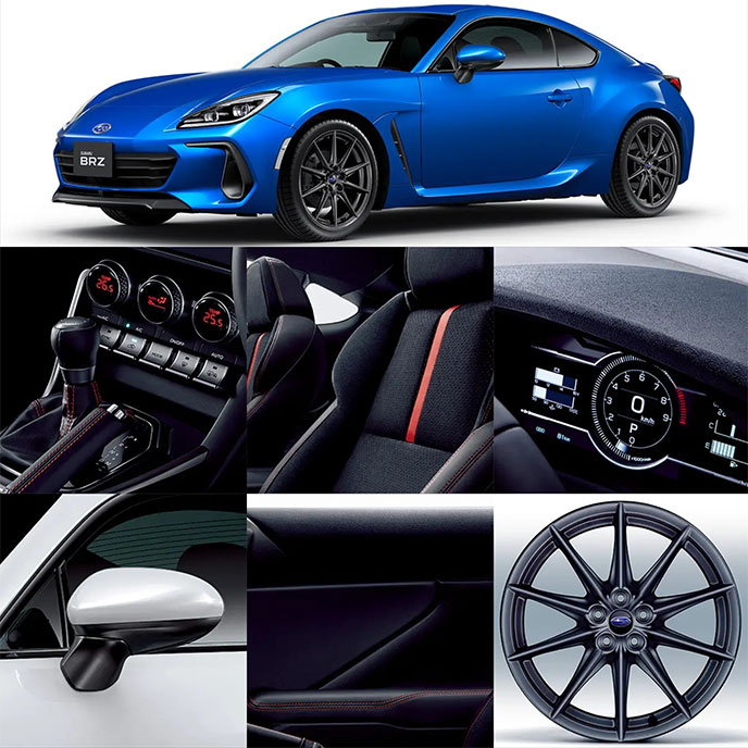 BRZ Sのエクステリアと装備