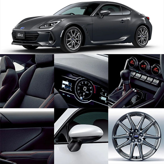 BRZ Rのエクステリアと装備