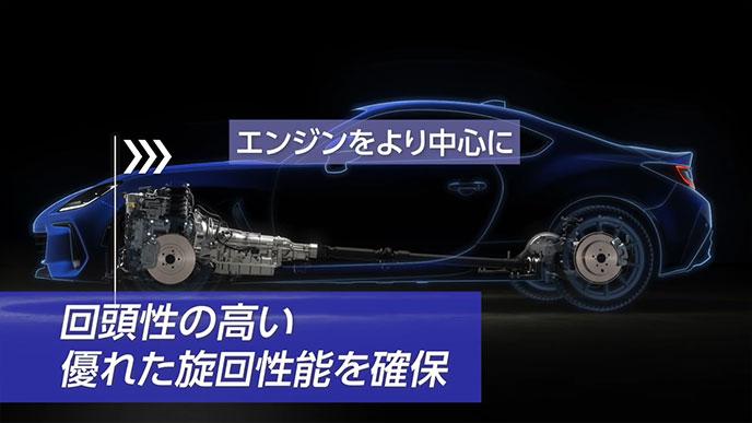 BRZの回頭性の高い優れた旋回性能