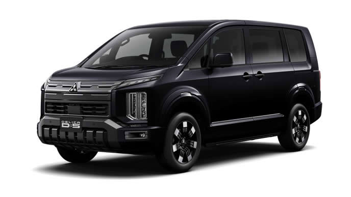 ブラックマイカのデリカD5