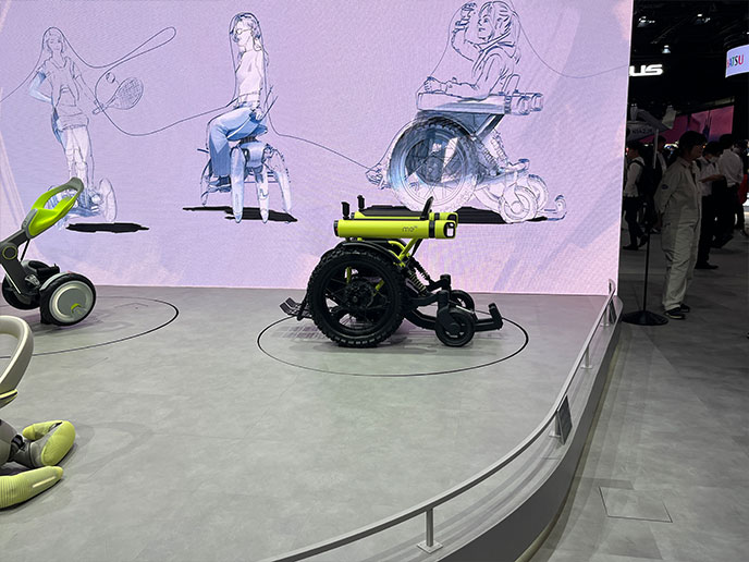 トヨタがジャパンモビリティショー2025で発表した様々なモビリティ