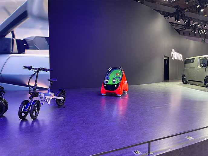 トヨタがジャパンモビリティショー2025で発表した様々なモビリティ