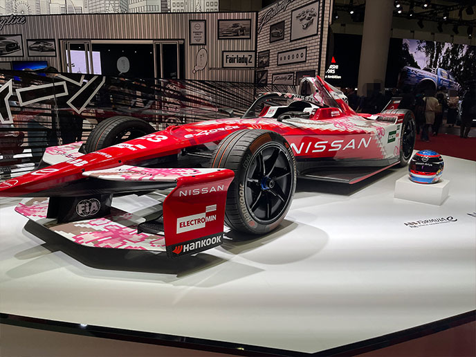 日産 Formula Eのフロント