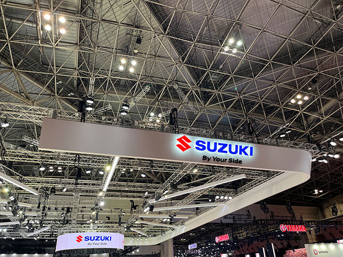 スズキの出展ブース ジャパンモビリティショー2025