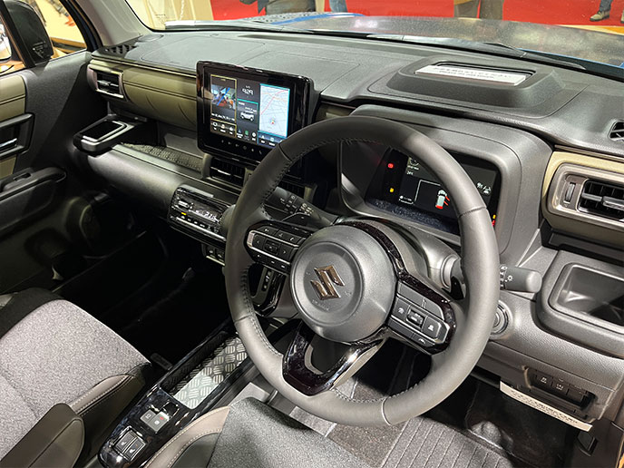 2025年ビッグマイナー後クロスビーのインテリア