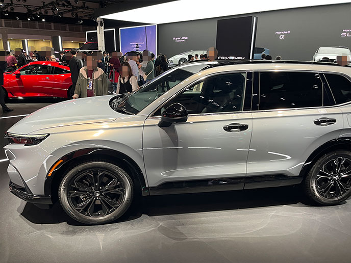 6代目CR-Vのサイド