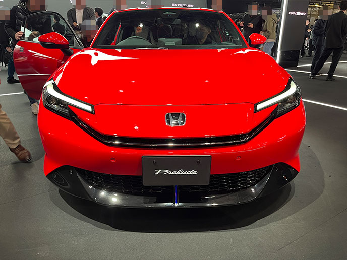 プレリュードのエクステリア