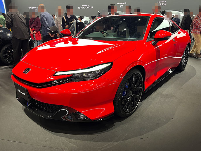 プレリュードのヘッドライト