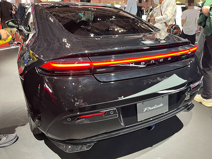 プレリュードのリヤ