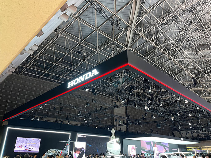 ジャパンモビリティショー2025のホンダブース