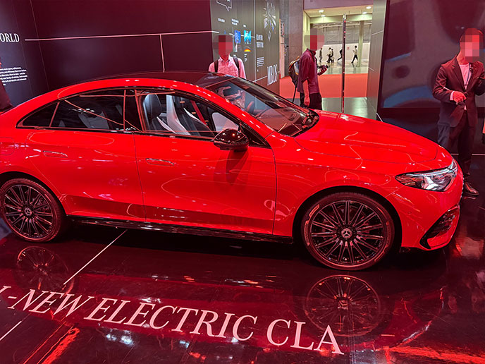 メルセデスベンツ The all-new electric CLA