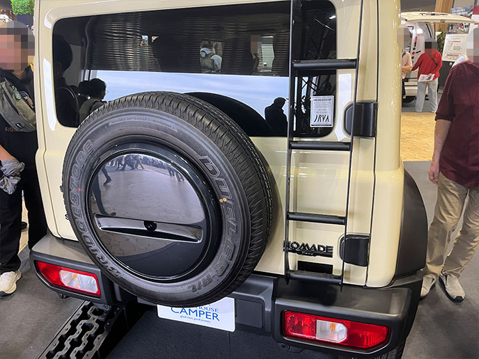 ジムニーノマドのキャンプ仕様