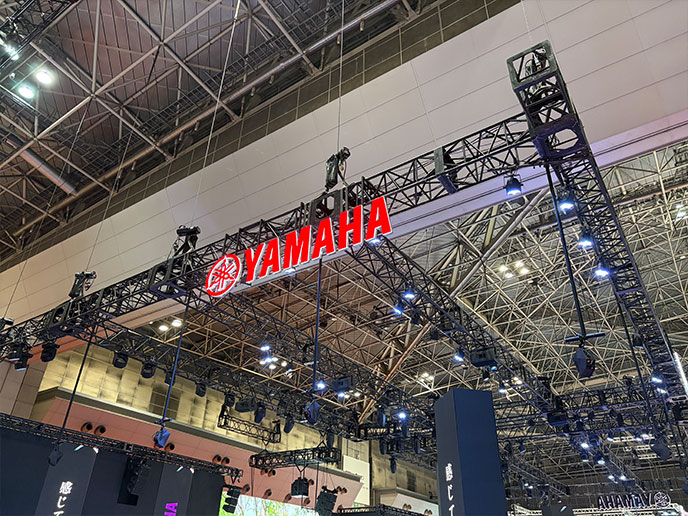 ジャパンモビリティショー2025のヤマハブース