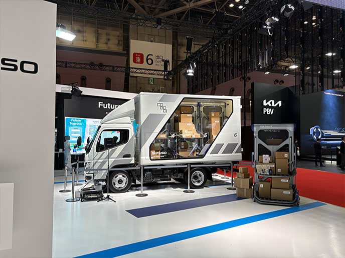 電気小型トラックeCanter