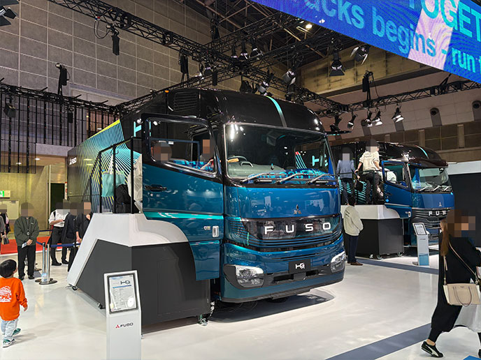 液体水素搭載燃料電池大型トラックH2FC