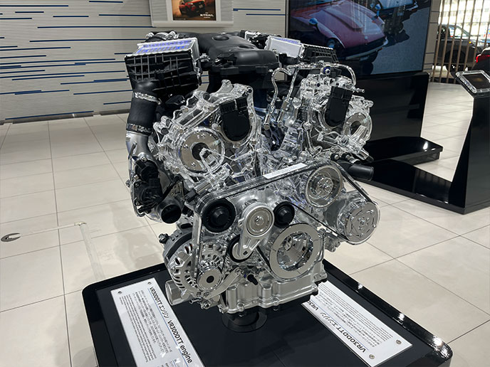 6代目フェアレディZのVR30DDTTエンジン