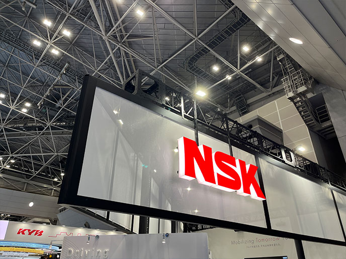 ジャパンモビリティショー2025のNSKブース