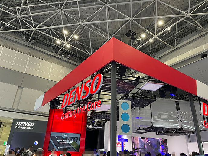 ジャパンモビリティショー2025のDENSOブース