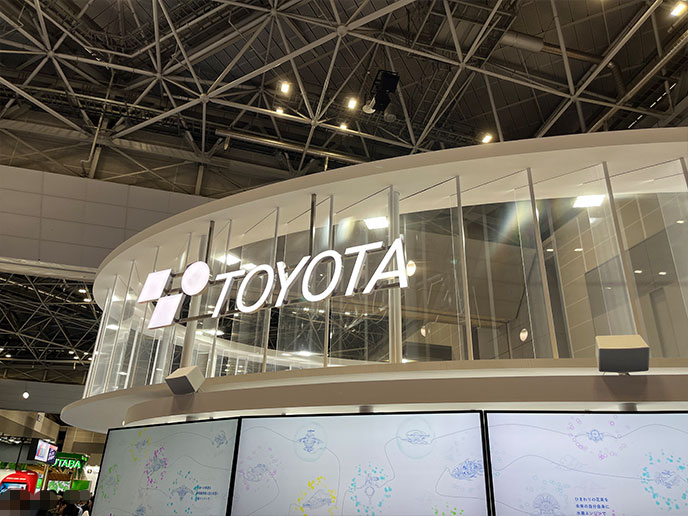 ジャパンモビリティーショー2025のTOYOTAブース