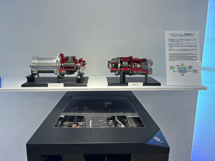 エアコンプレッサー・水素循環ポンプ