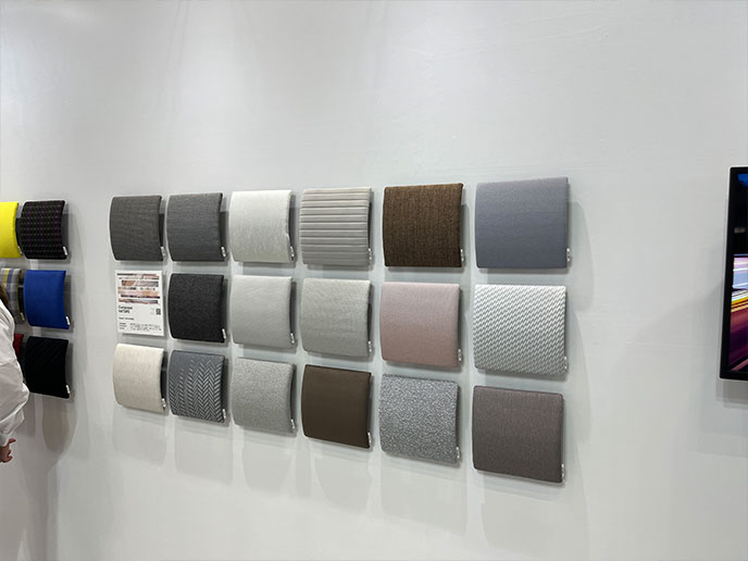 アウンデ紡織のシート素材