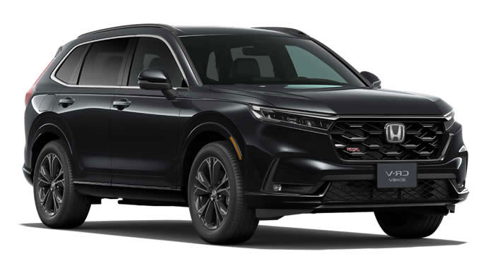 クリスタルブラックパールの6代目CR-V e:HEV