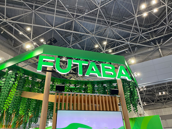 ジャパンモビリティーショー2025のフタバ産業ブース