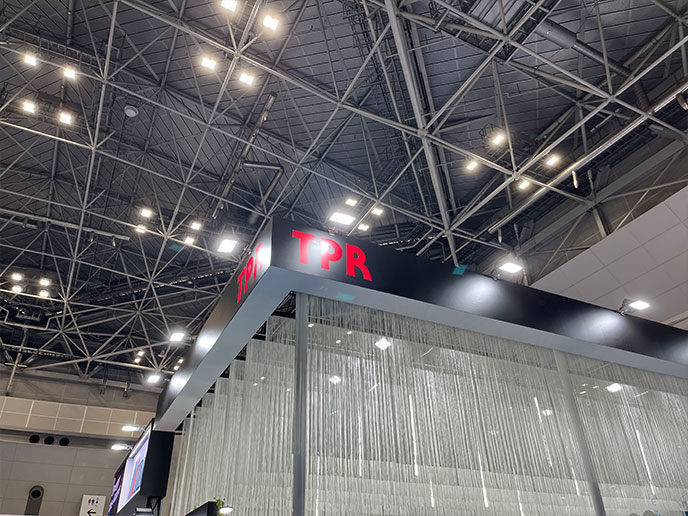 ジャパンモビリティーショー2025のTPRブース