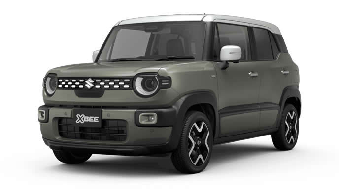 タフカーキパールメタリック×ホワイトのクロスビー