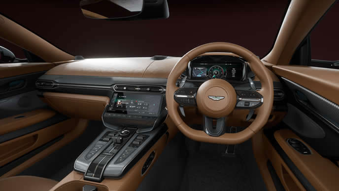 アストンマーティン ヴァンキッシュのインテリア