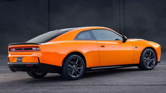 ダッジチャージャーデイトナScat Packのリヤ