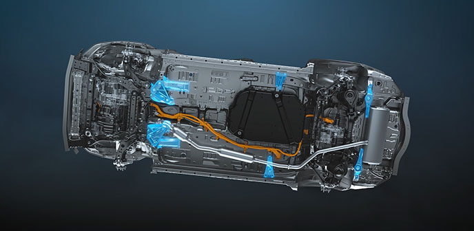 レクサス新型ESの剛性