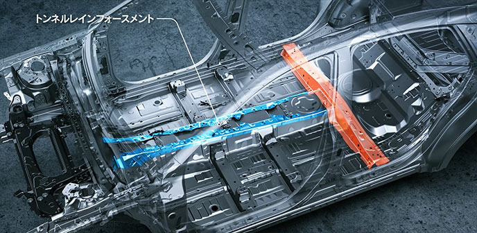 レクサス新型ESの剛性