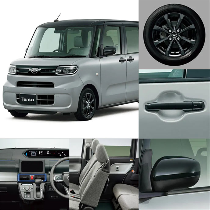 タント特別仕様車 Xターボ デイリーツールとX デイリーツールの特別装備