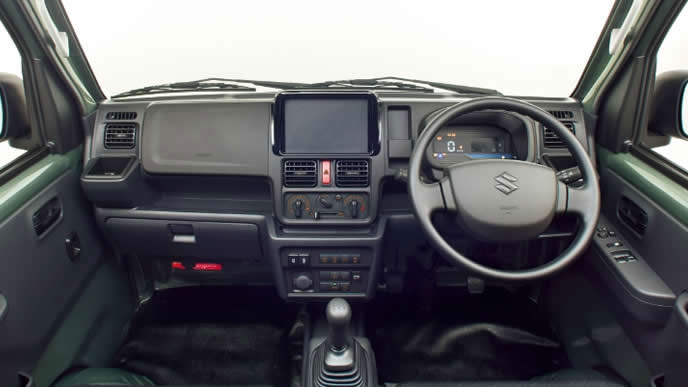 スーパーキャリイのインテリア