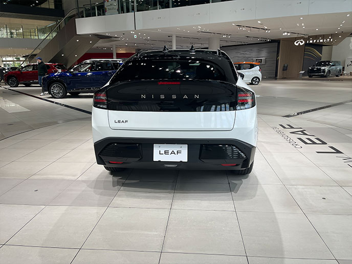 3代目リーフのリヤ