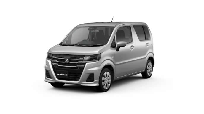 シルキーシルバーメタリックのワゴンR