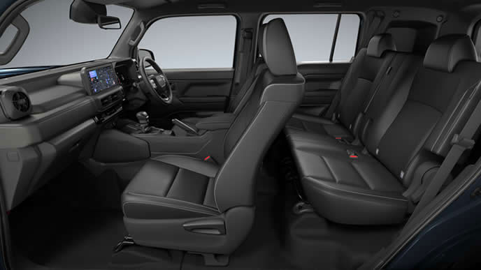 ランクルFJのハンドブレーキ