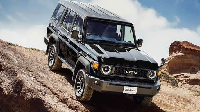 ランクル70のエクステリア