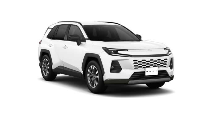 プラチナホワイトパールマイカのRAV4