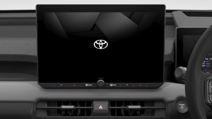 RAV4の12.9インチディスプレイオーディオ