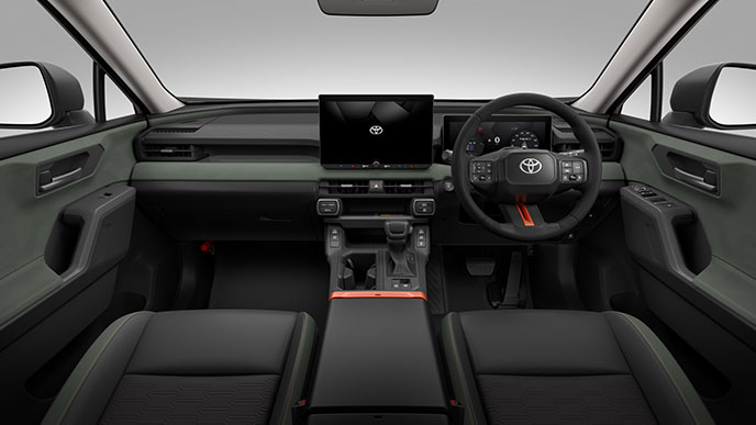 RAV4 ADVENTUREのインストルメントパネル