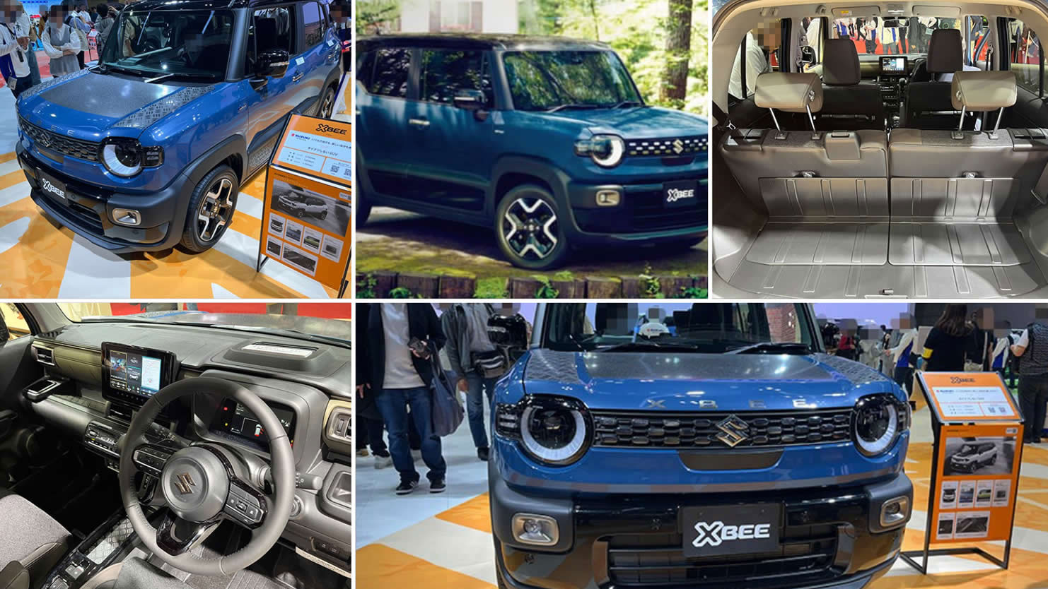 クロスビーのモデルチェンジ 1.2Lマイルドハイブリッドに刷新