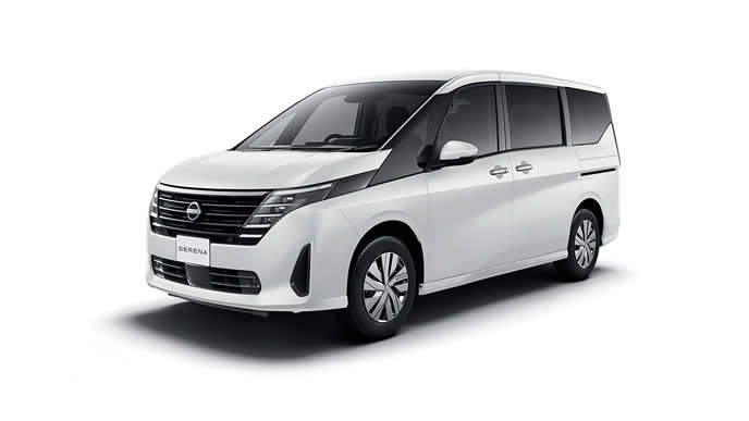 ホワイトのセレナ