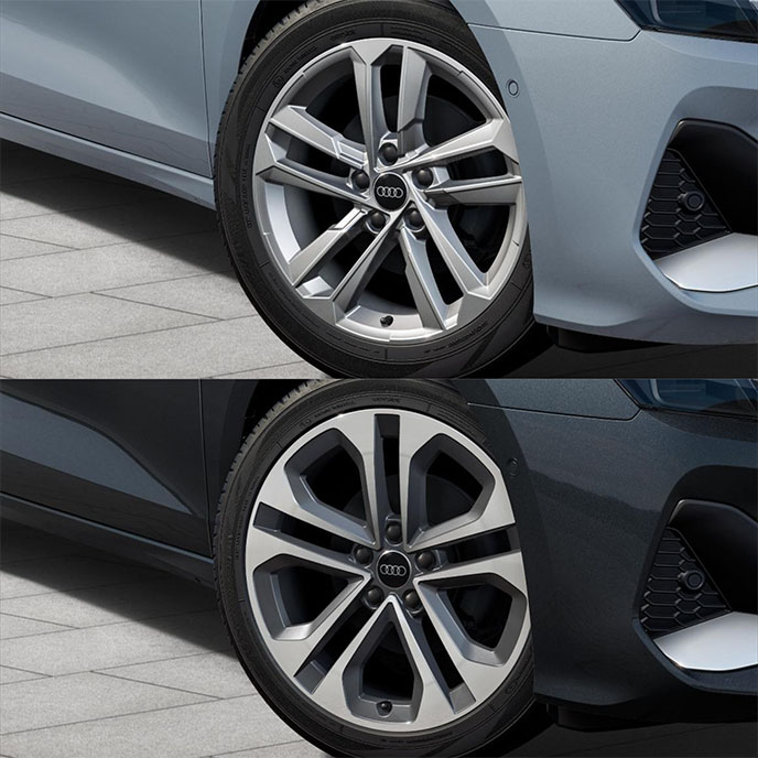 Audi A3 urban mode 専用アルミホイール