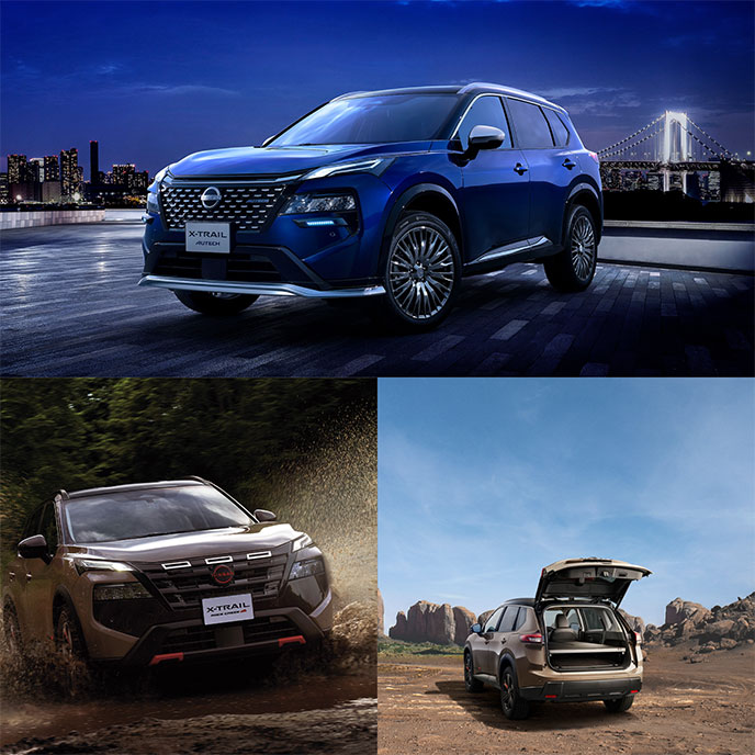 エクストレイル「AUTECH」「ROCK CREEK」「ROCK CREEK マルチベッド」