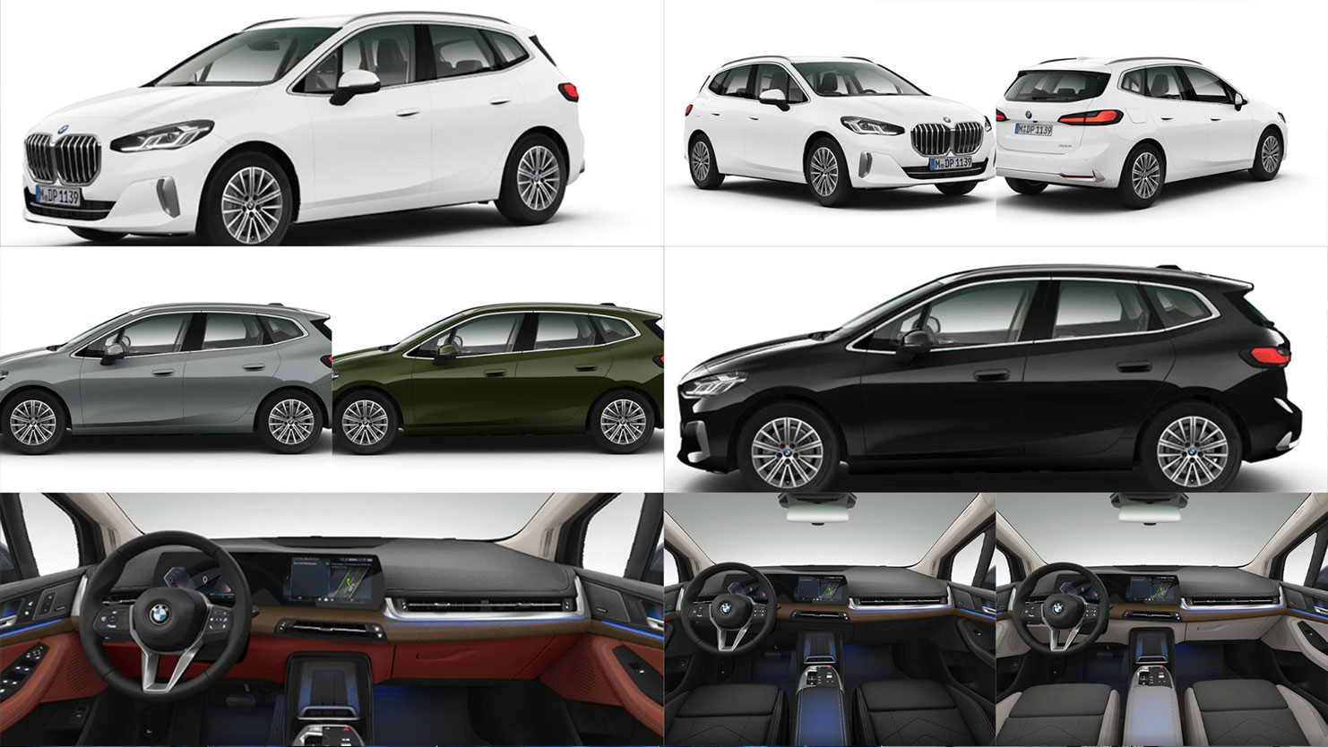 BMW 2シリーズのモデルチェンジ最新情報：マイルド・ハイブリッド搭載「220i Active Tourer Exclusive」が追加